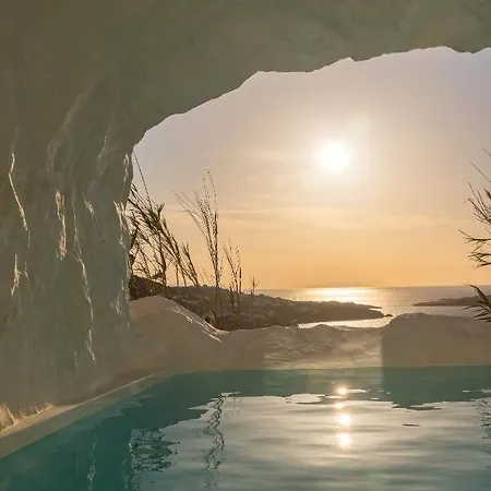 Black Villa- Cave Heated Pool Villa Mykonos Town