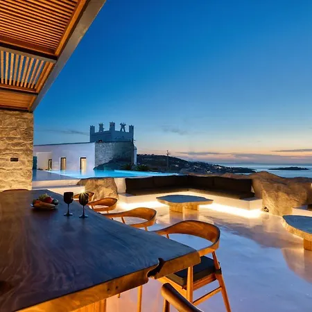 Black Villa- Cave Heated Pool * Mykonos Town