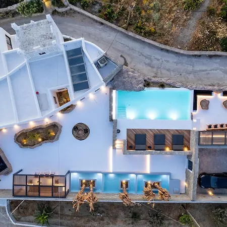 Villa Black Villa- Cave Heated Pool Mykonos Town